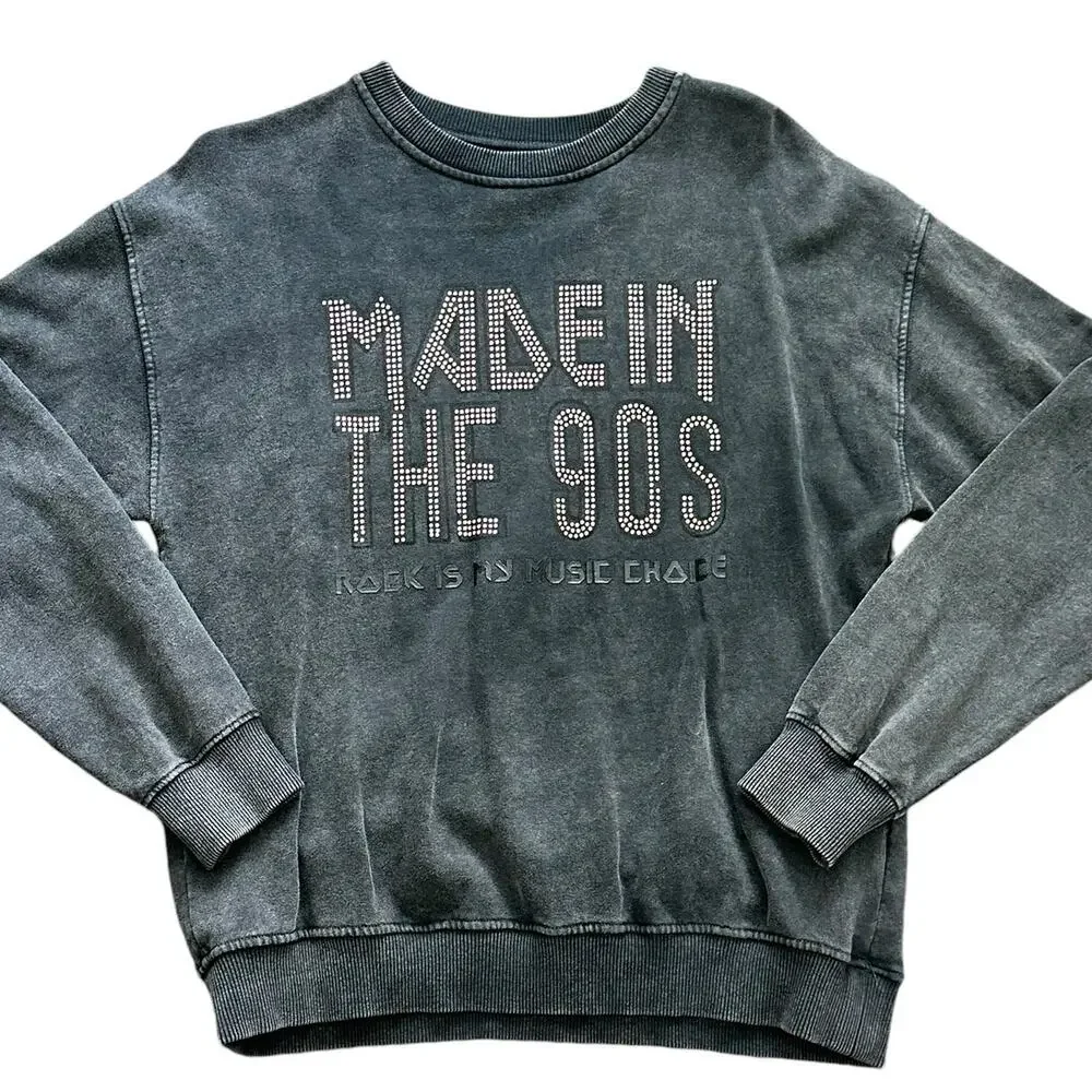 Zara Girls Made in the 90s Sweatshirt Size 11-12 NWOT